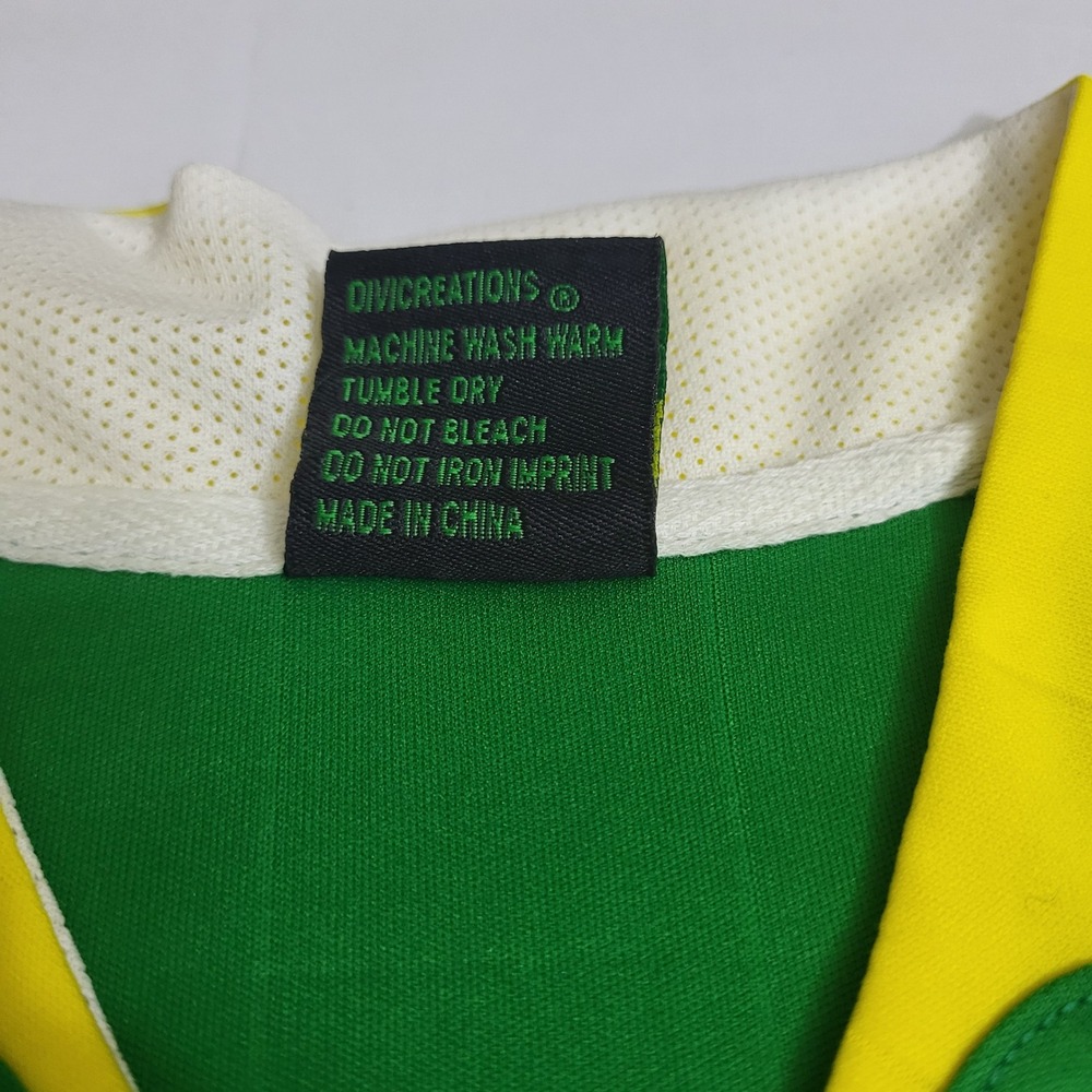 Jamaica Soccer Jersey Mens XL Green Yellow Football Futball Shirt Top - Picture 5 of 8